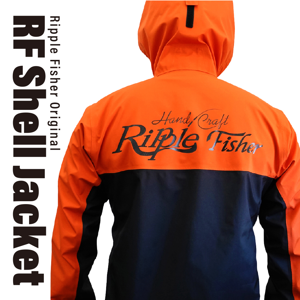 Ripple fisher リップルフィッシャー シェルジャケット 希少オレンジ