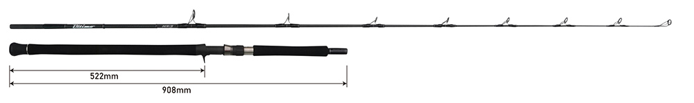Ripple Fisher Ultimo 86M/B GT and kingfish casting rod